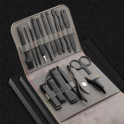 LYRAX® Good-Looking Foldable Stainless Steel Nail Clipper Set