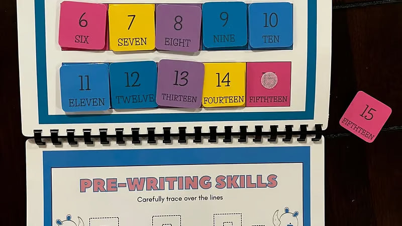 LYRAX® My Preschool Busy Book 📚 🎅 Best Christmas Gift for kids